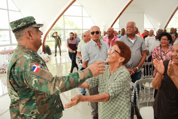 Junta de Retiro realiza operativo de asistencia social para retirados militares en el Distrito Nacional