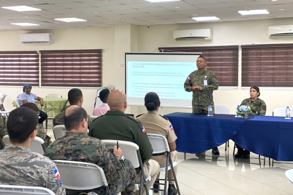 Junta de Retiro realiza ciclo de charlas sobre la Convivencia en el Ambiente Militar